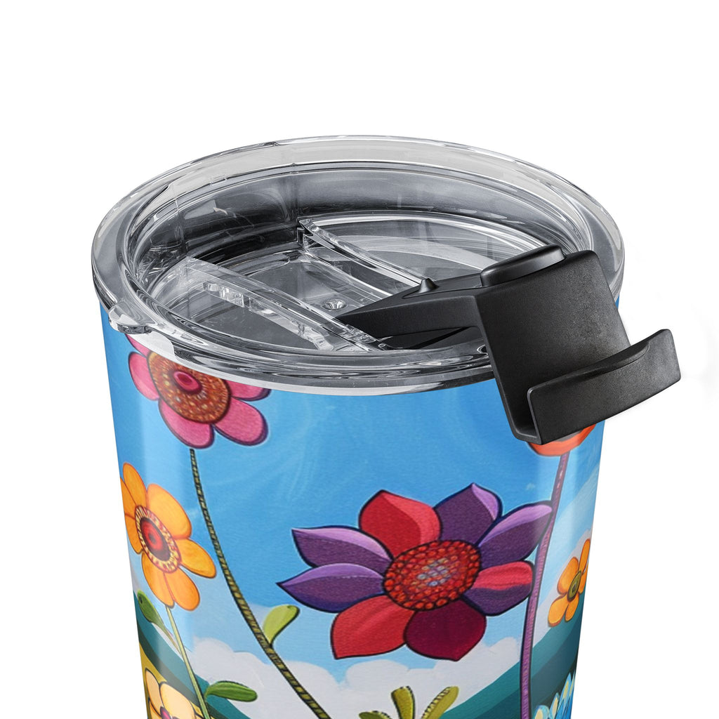 Retro Blooms Tumbler 20oz