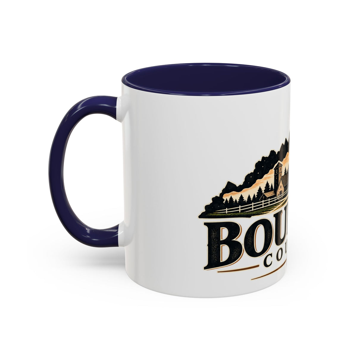 Bourbon Country Accent Coffee Mug — 11/15oz Barrel Design