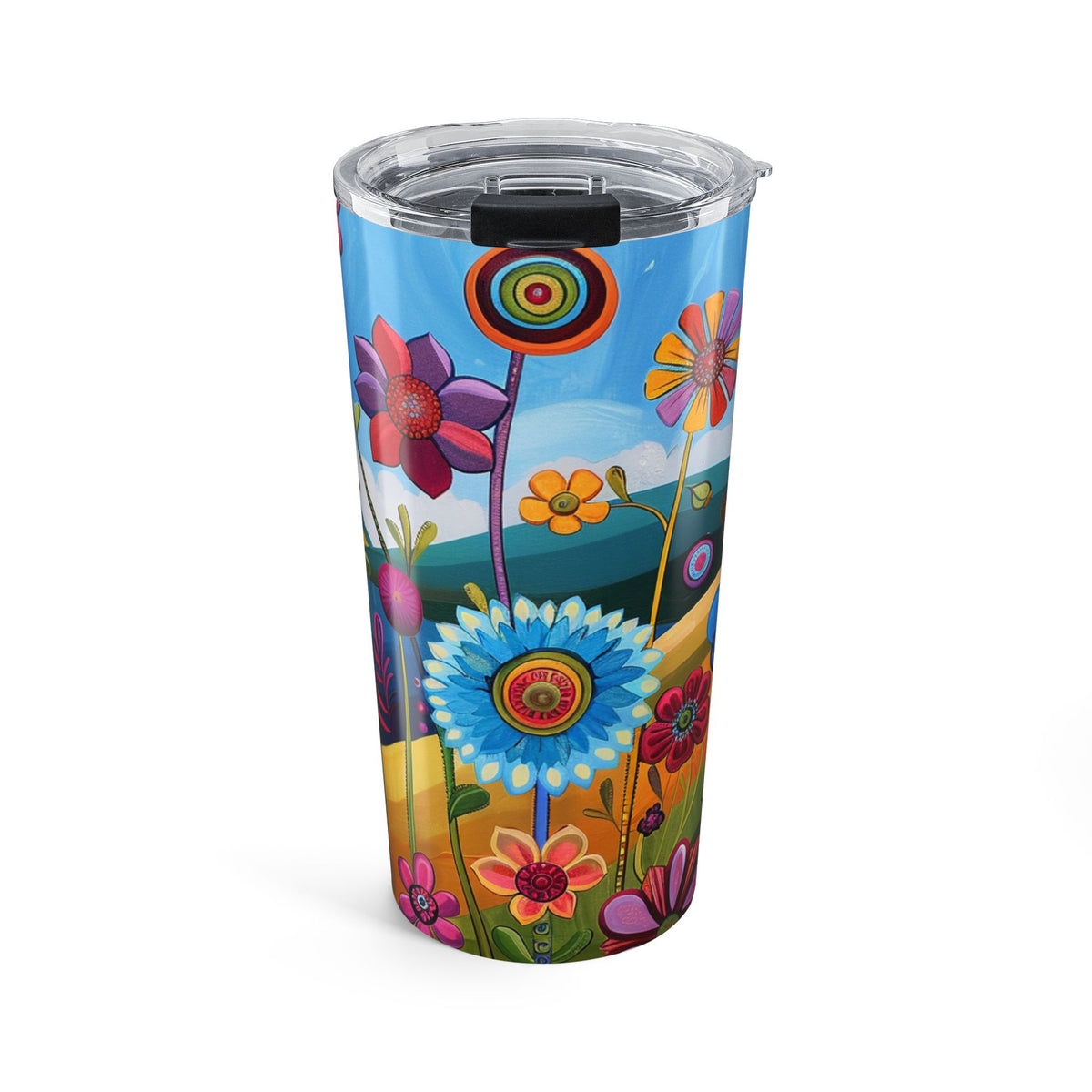 Retro Blooms Tumbler 20oz