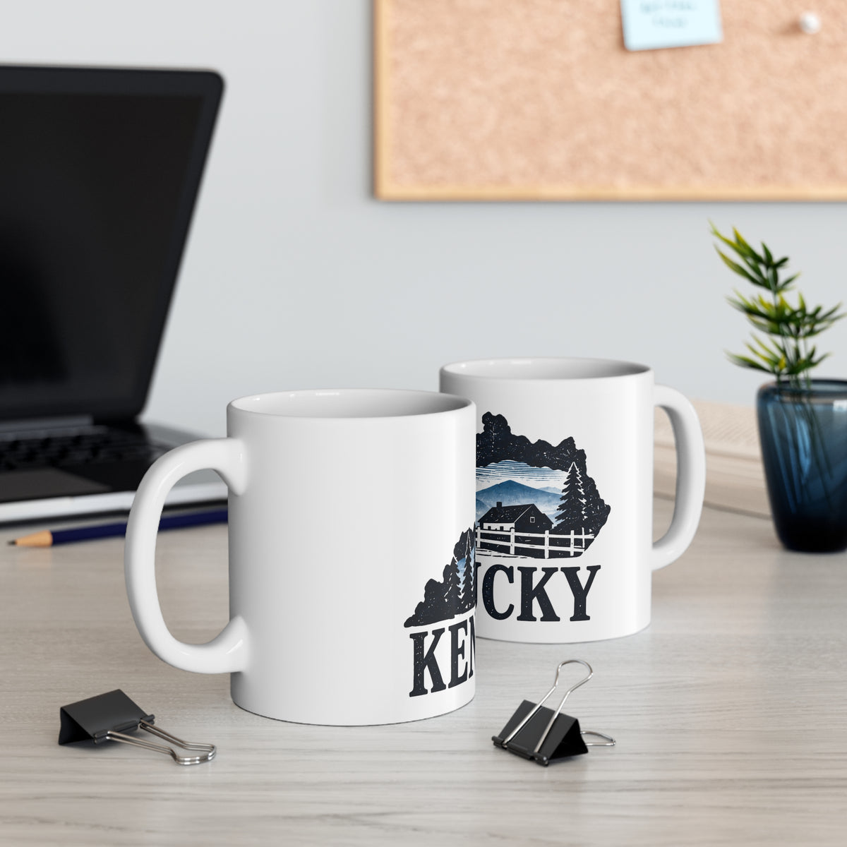 Kentucky Mountain Scenery Coffee Mug – 11oz Scenic State Pride