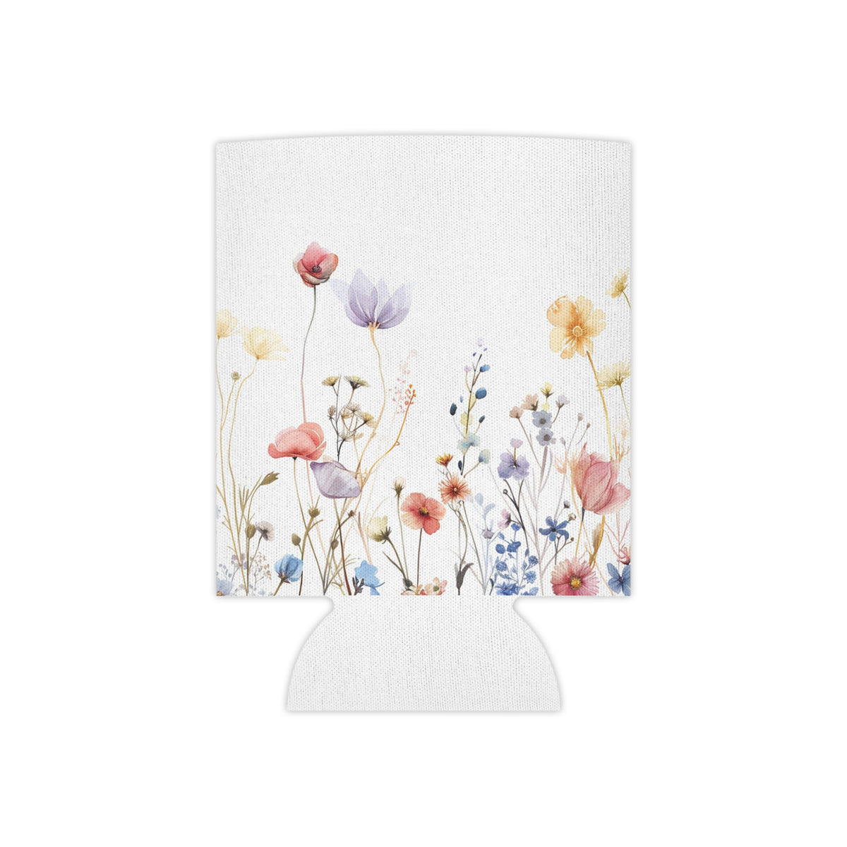 Dainty Flower Can Cooler - Koozie for Women