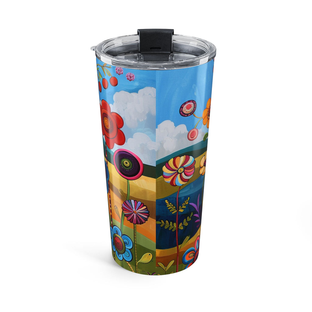 Retro Blooms Tumbler 20oz