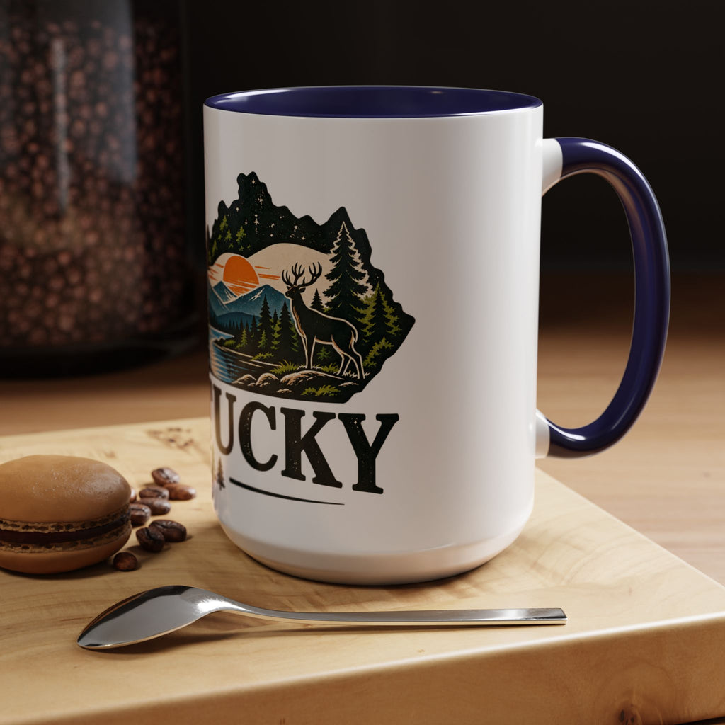 Kentucky Scenic Coffee Mug – Mountain Sunrise State Pride Accent Mug (11/15 oz)