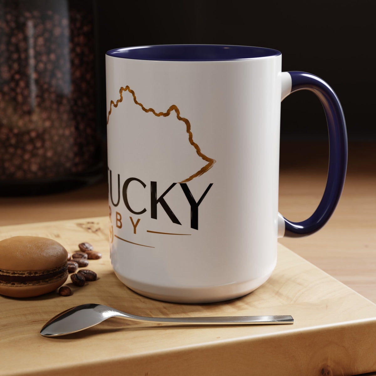 Kentucky Derby Accent Coffee Mug — 11/15oz Horse Racing Souvenir