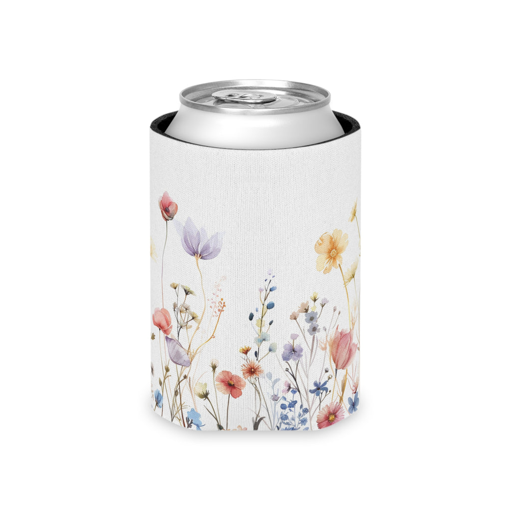 Dainty Flower Can Cooler - Koozie for Women