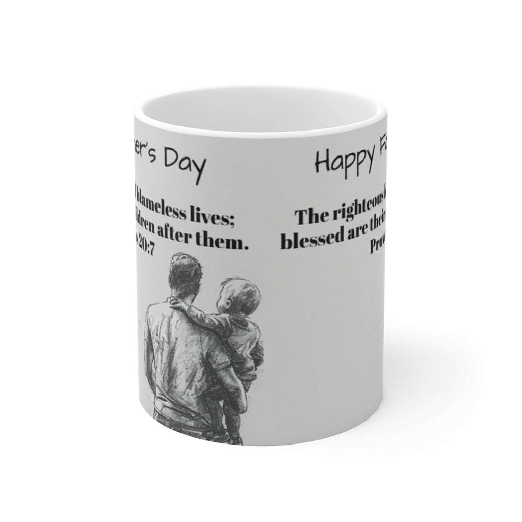 Father's Day Mug - Proverbs 20:7