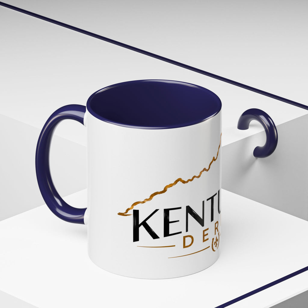 Kentucky Derby Accent Coffee Mug — 11/15oz Horse Racing Souvenir