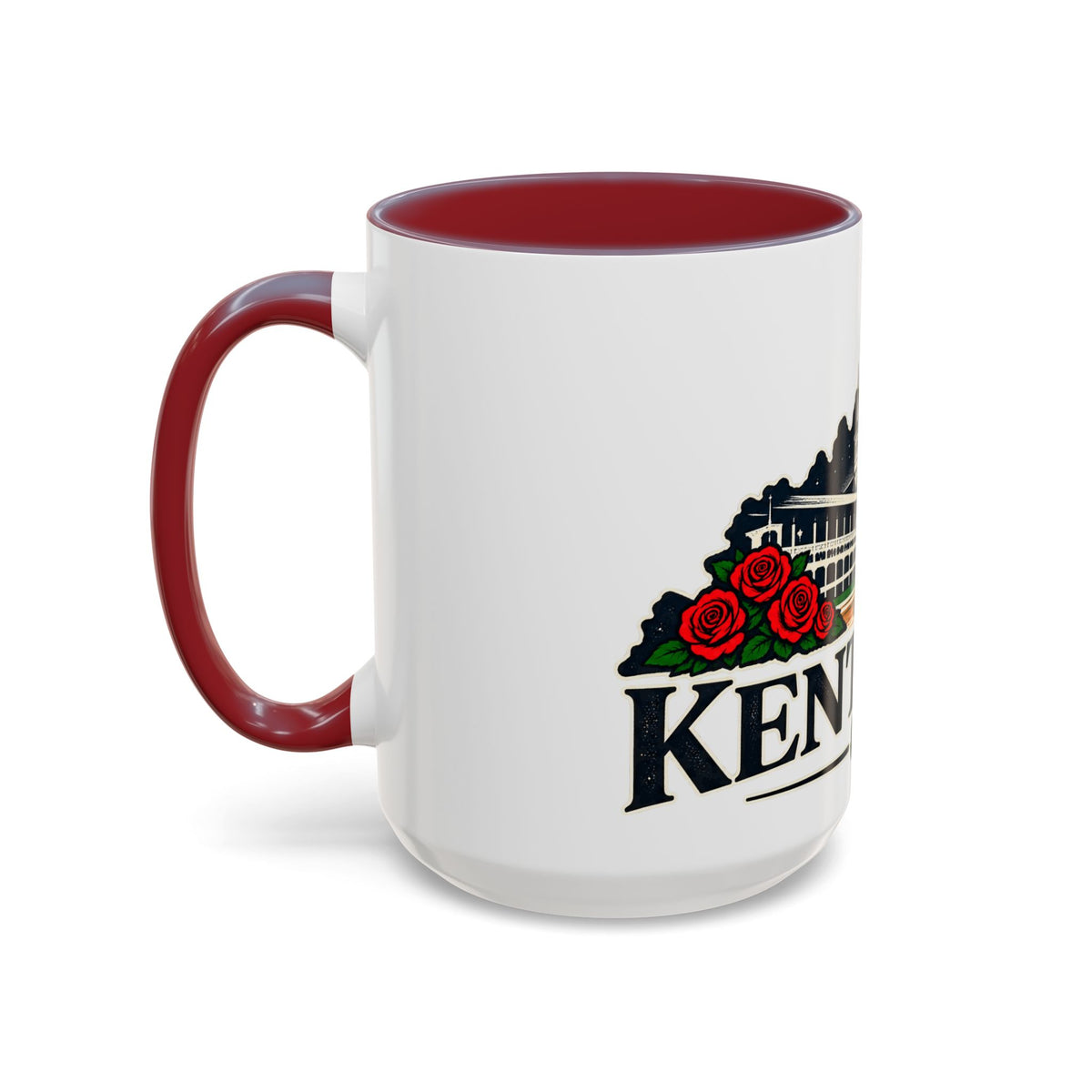 Kentucky Horse Racing Accent Coffee Mug – Derby Roses 11oz/15oz