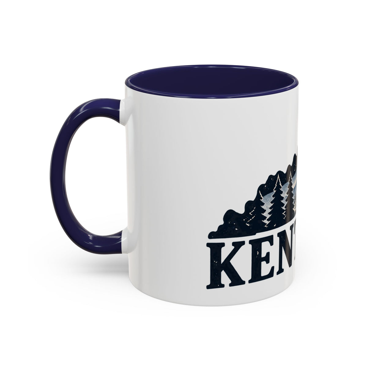 Kentucky Scenic Accent Coffee Mug — Mountain Farm Landscape Ceramic Mug (11/15oz)