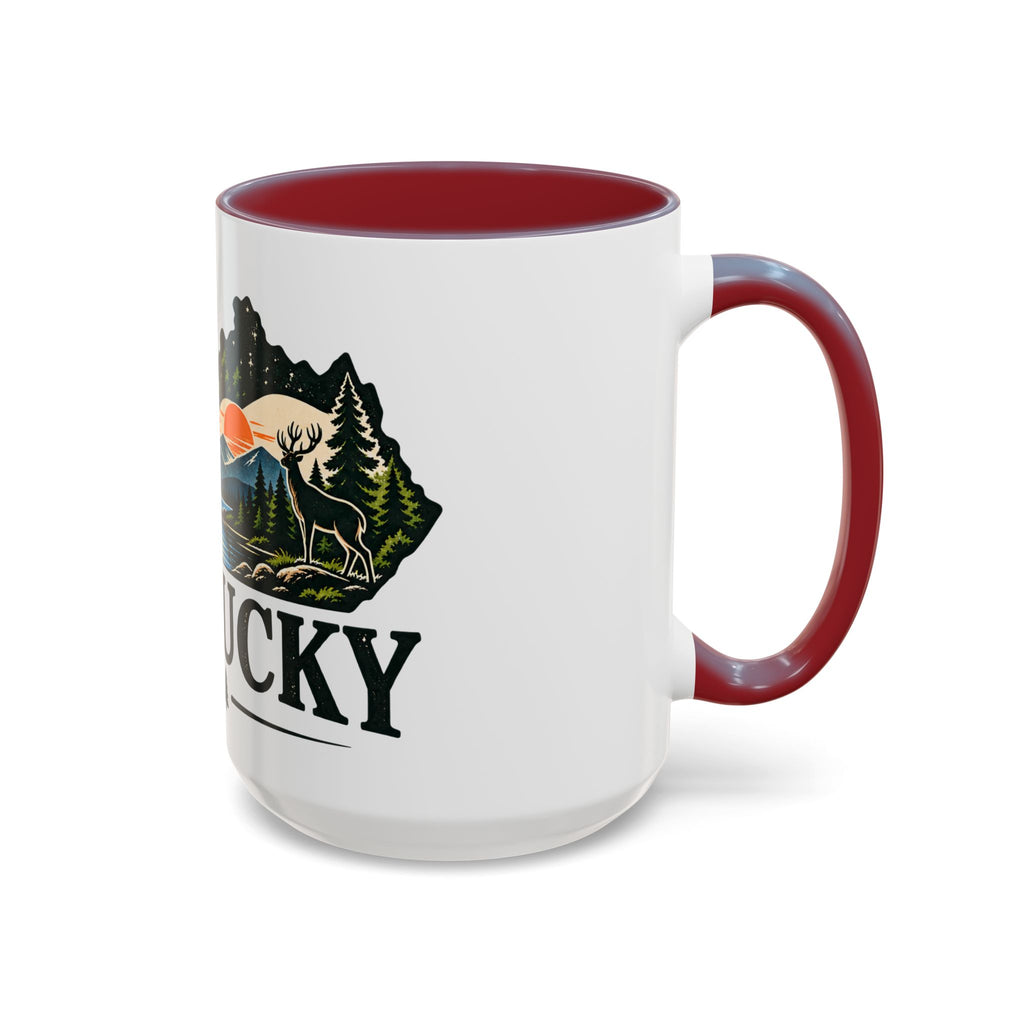 Kentucky Scenic Coffee Mug – Mountain Sunrise State Pride Accent Mug (11/15 oz)