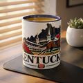 Kentucky Horse Racing Accent Coffee Mug – Derby Roses 11oz/15oz
