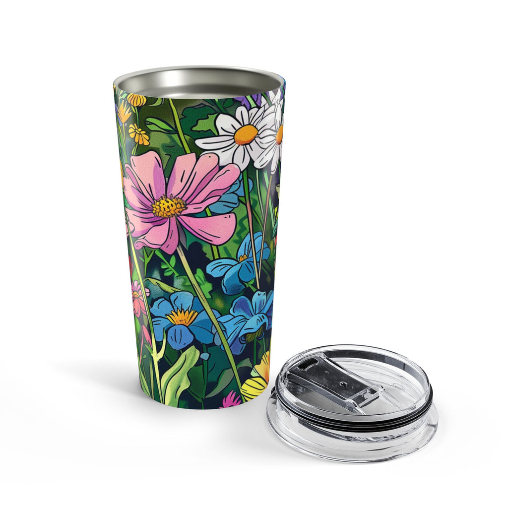 Comic Wildflower Tumbler 20oz