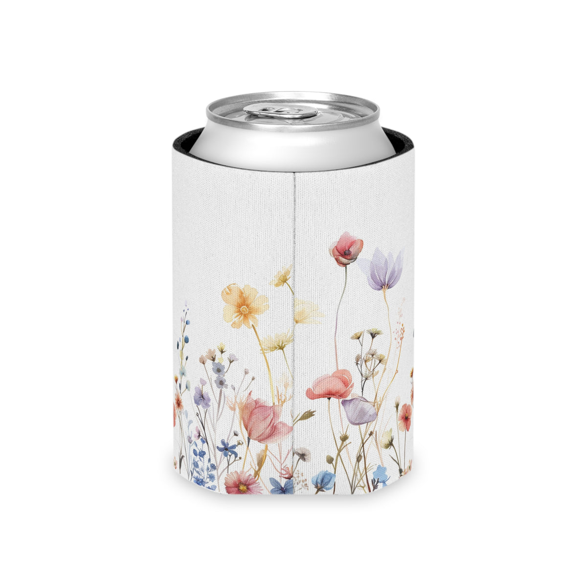 Dainty Flower Can Cooler - Koozie for Women