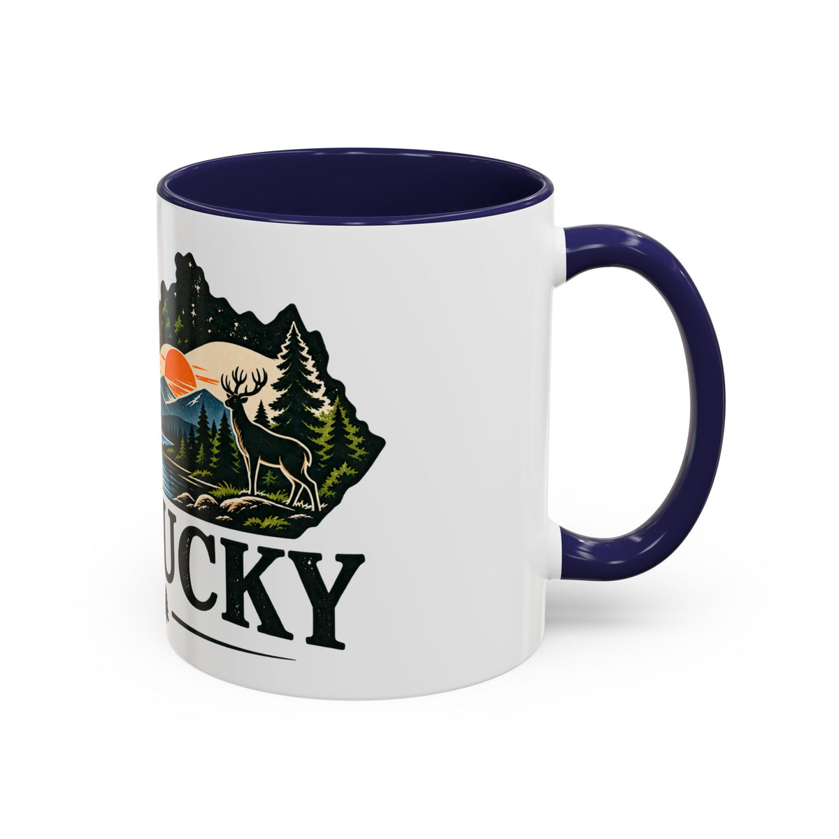Kentucky Scenic Coffee Mug – Mountain Sunrise State Pride Accent Mug (11/15 oz)