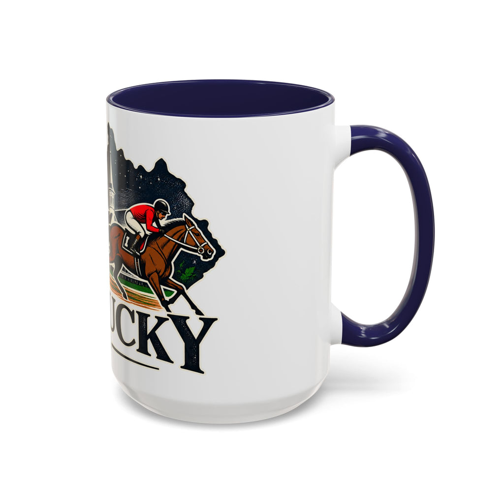 Kentucky Horse Racing Accent Coffee Mug – Derby Roses 11oz/15oz