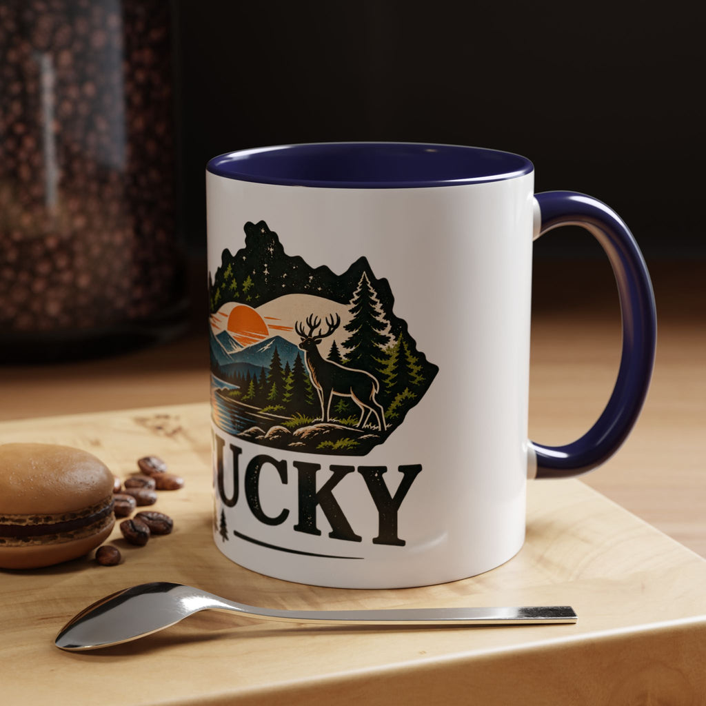 Kentucky Scenic Coffee Mug – Mountain Sunrise State Pride Accent Mug (11/15 oz)