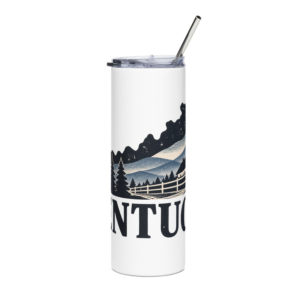 Kentucky Mountains Stainless Steel Tumbler - 20oz Travel Cup