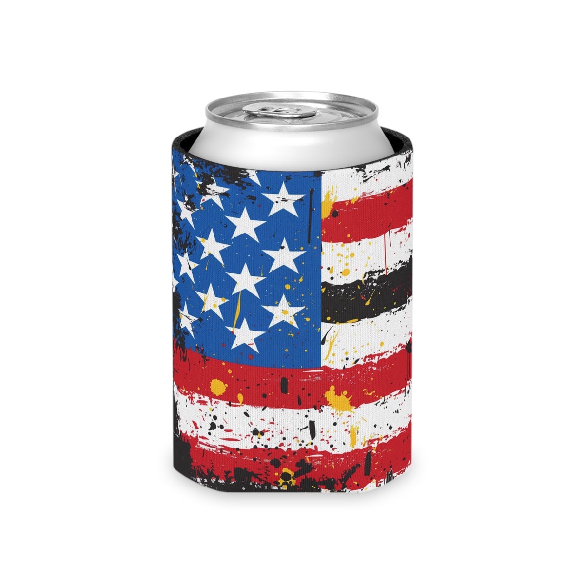Patriotic Pride Can Cooler - Koozie - Fourth of July - 4th of July