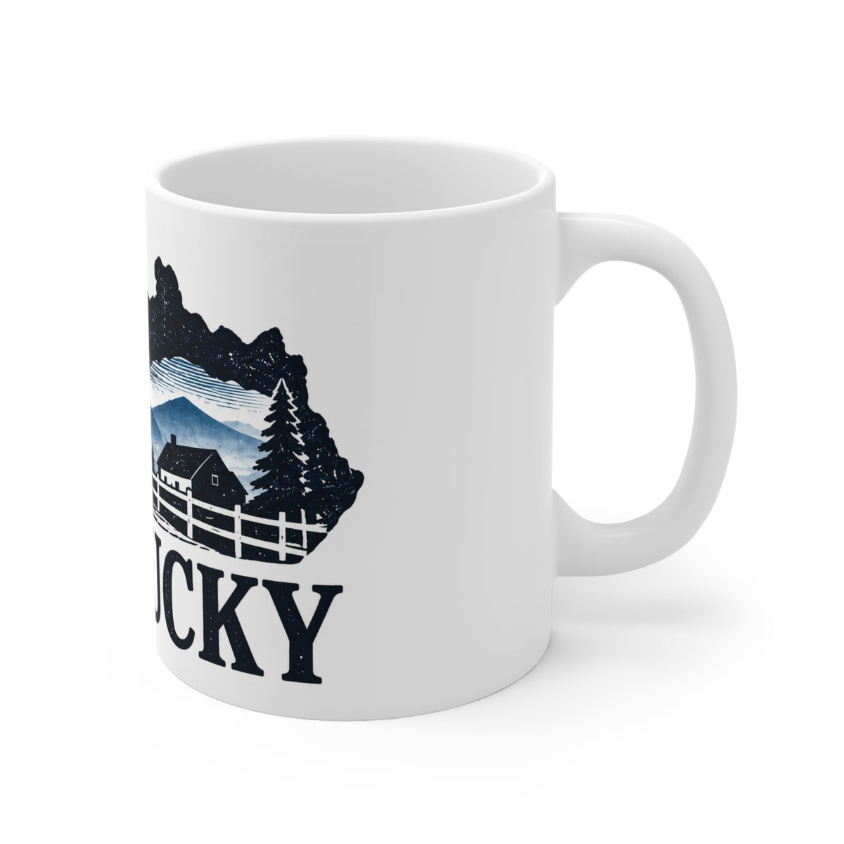 Kentucky Mountain Scenery Coffee Mug – 11oz Scenic State Pride