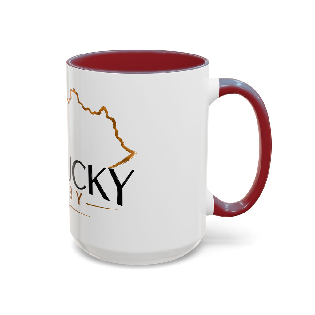 Kentucky Derby Accent Coffee Mug — 11/15oz Horse Racing Souvenir