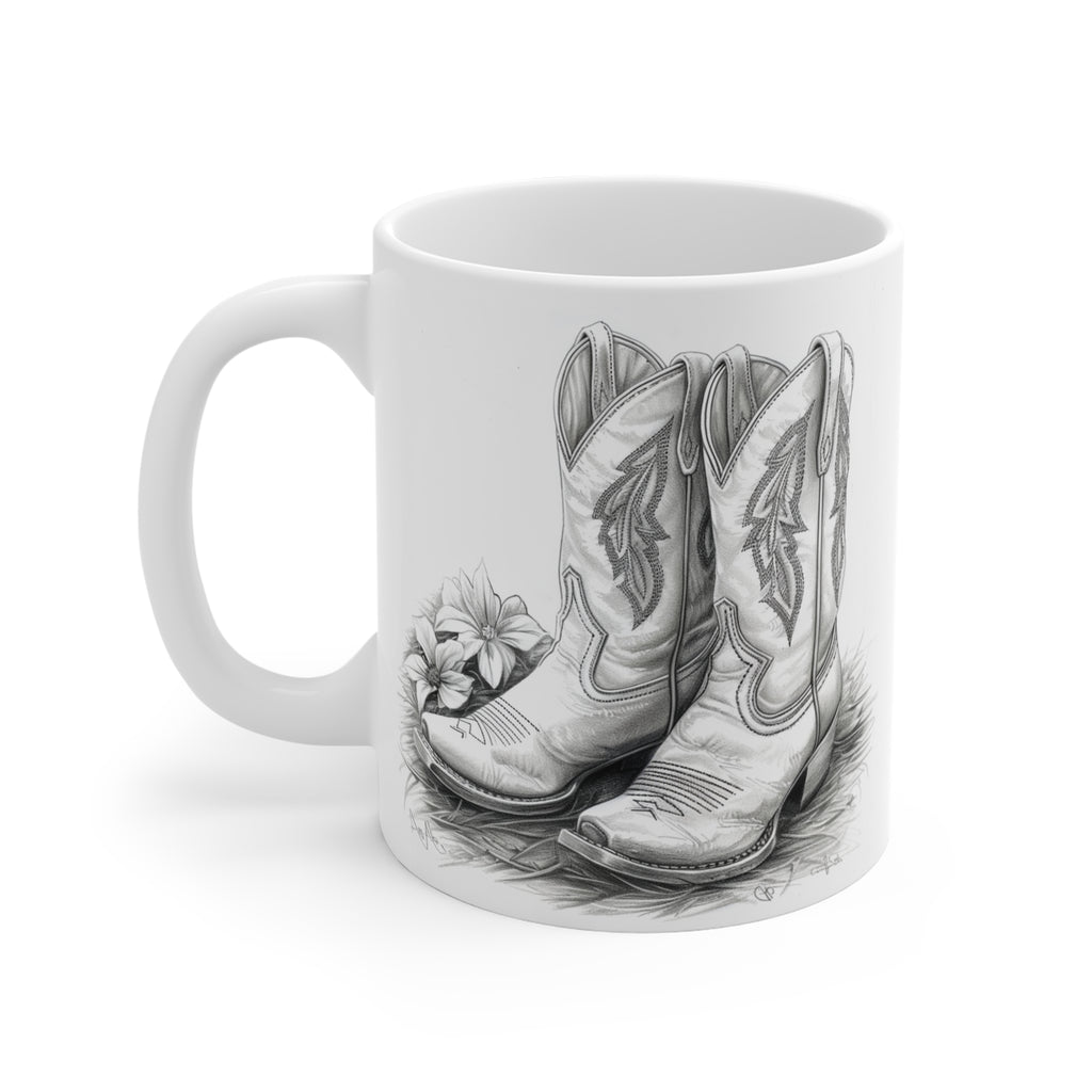 Cowgirl Boots Coffee Mug