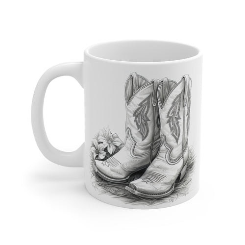 Cowgirl Boots Coffee Mug