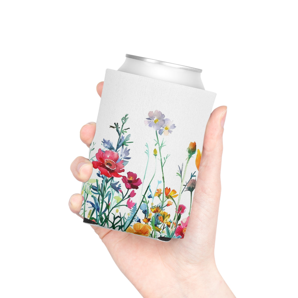 Dainty Flower Can Cooler - Koozie for Women Part Duet