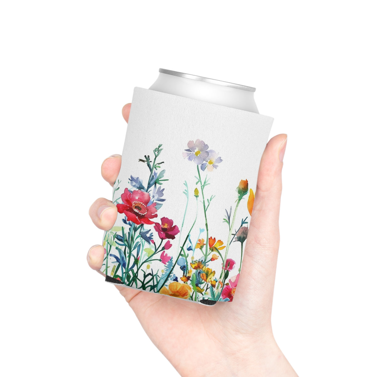 Dainty Flower Can Cooler - Koozie for Women Part Duet