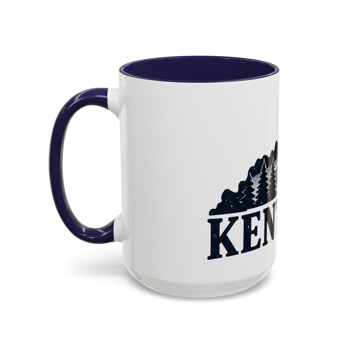 Kentucky Scenic Accent Coffee Mug — Mountain Farm Landscape Ceramic Mug (11/15oz)