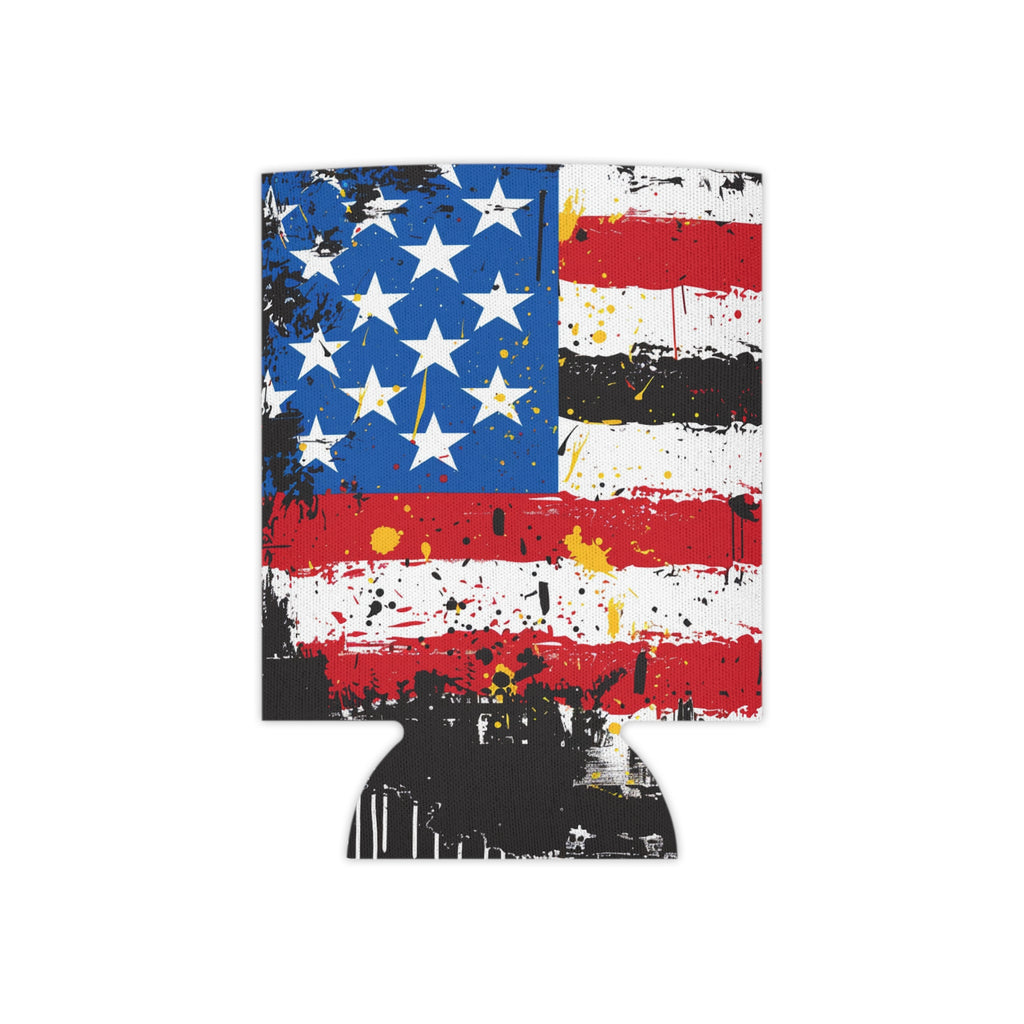 Patriotic Pride Can Cooler - Koozie - Fourth of July - 4th of July