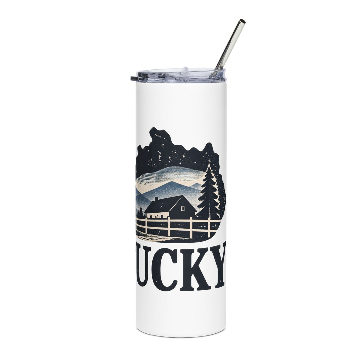 Kentucky Mountains Stainless Steel Tumbler - 20oz Travel Cup