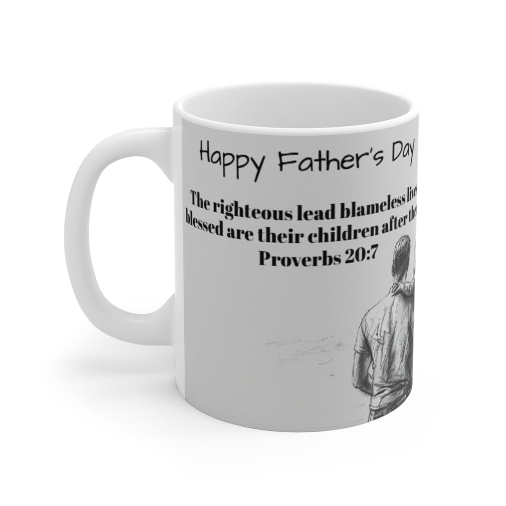 Father's Day Mug - Proverbs 20:7