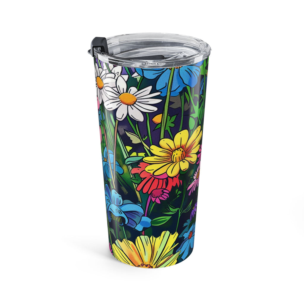 Comic Wildflower Tumbler 20oz