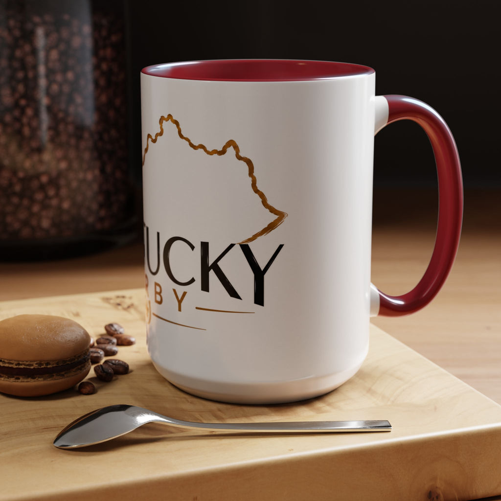 Kentucky Derby Accent Coffee Mug — 11/15oz Horse Racing Souvenir