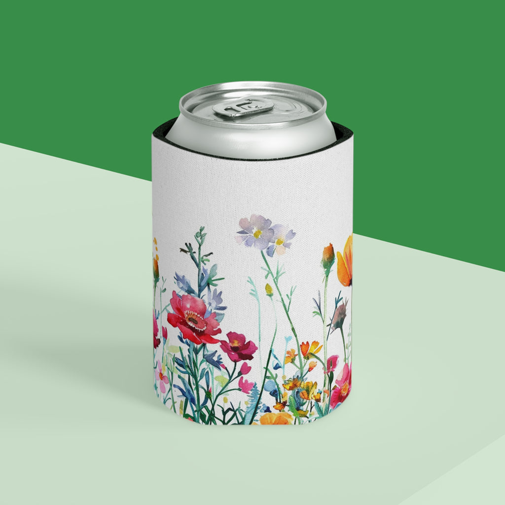 Dainty Flower Can Cooler - Koozie for Women Part Duet