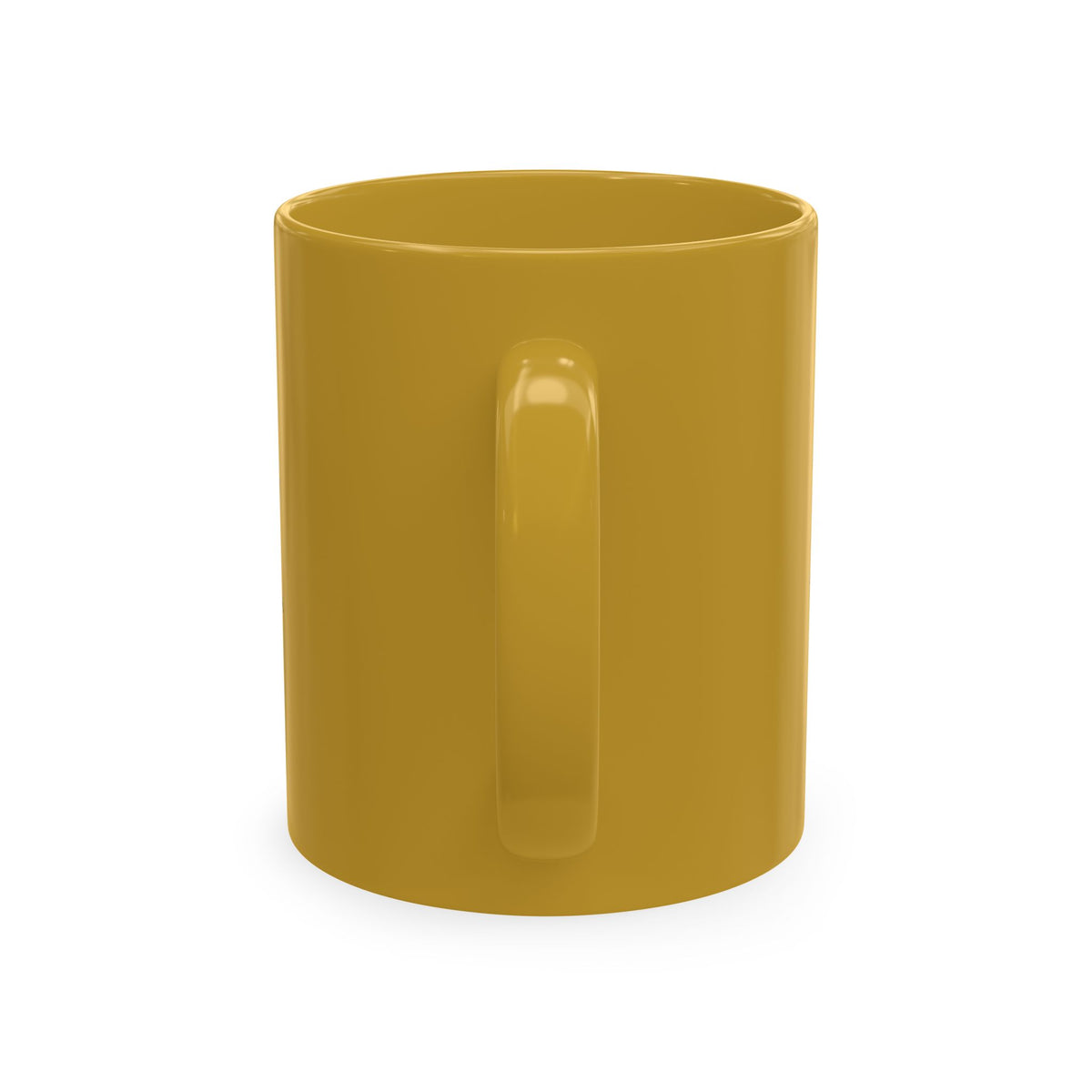 Cherished Floral Mug — Beige Ceramic Coffee Cup with Script Typography