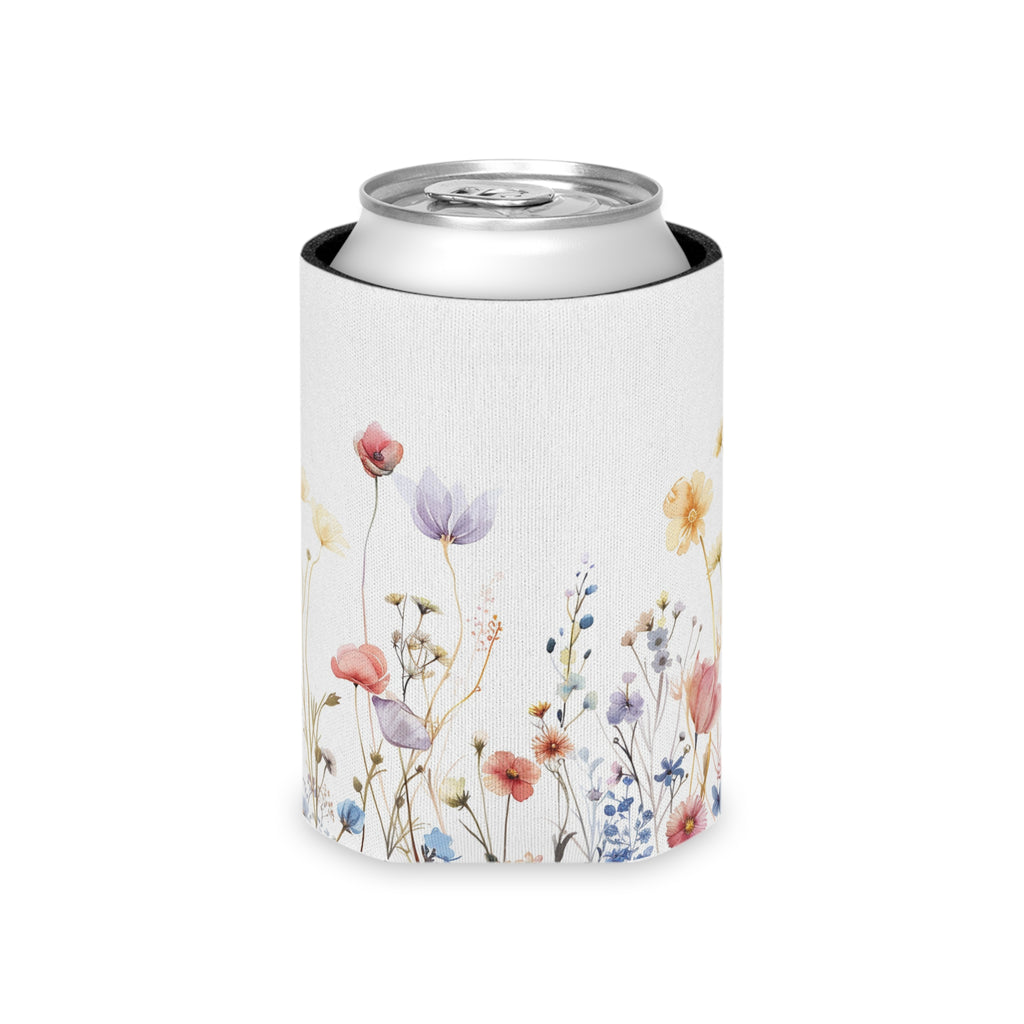 Dainty Flower Can Cooler - Koozie for Women