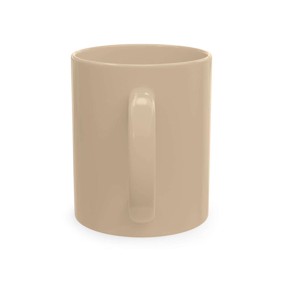 Beloved Ceramic Mug — Floral Script Coffee Cup